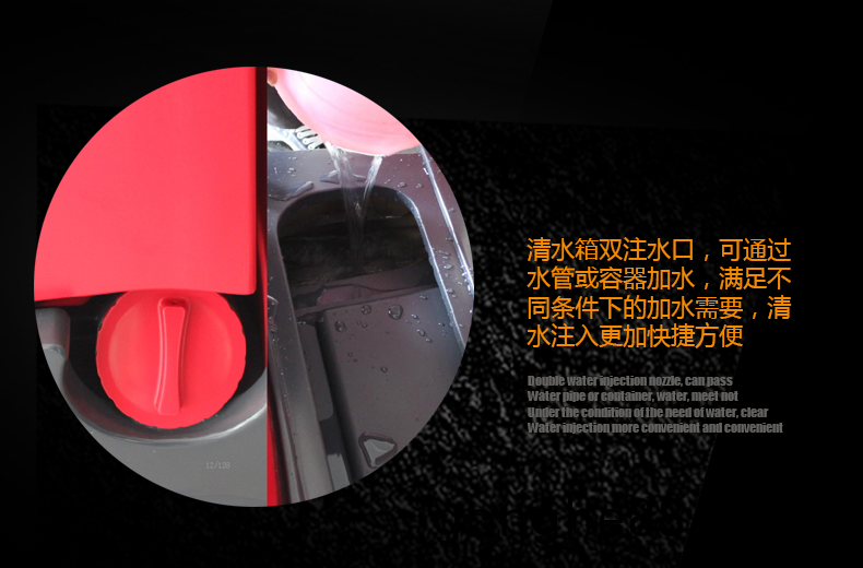 尅(ke)力威駕駛式(shi)洗地機(ji)大型(xing)車(che)庫(ku)保(bao)潔(jie)用洗地車XD8073