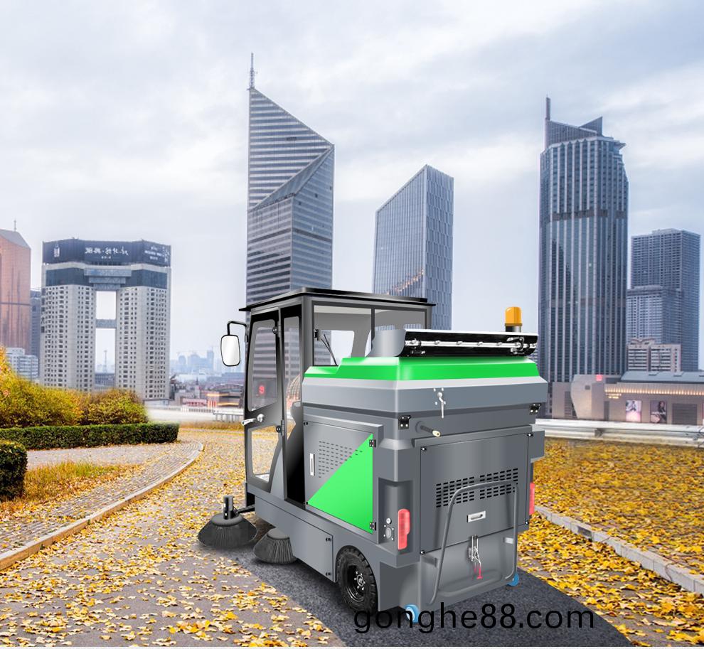 DJ2000ZPQ駕駛式(shi)掃地車(che)工廠(chang)物業(ye)掃(sao)地(di)清(qing)掃(sao)車22